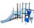 XS Cyclone Range - modular steel playground climbing and play units 8
