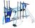 XS Cyclone Range - modular steel playground climbing and play units 2