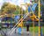 XS Cyclone Range - modular steel playground climbing and play units 10