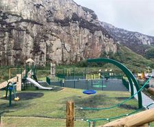 Destination play area for Breakwater Country Park