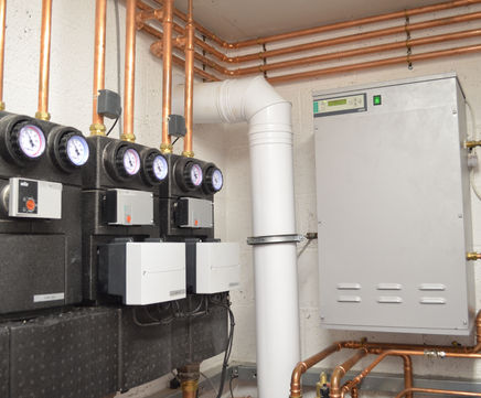 Range of Wilo products for large domestic heating system