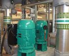 Water heating and cooling pumps for new council building