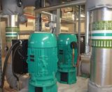 Water heating and cooling pumps for new council building - on this page