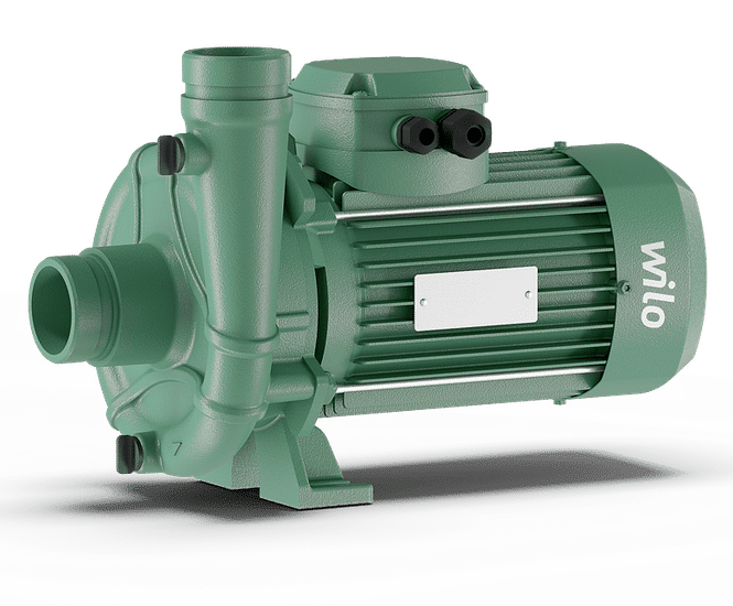 BAC glanded pump in monobloc design with plastic housing