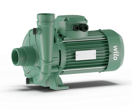 BAC glanded pump in monobloc design with plastic housing