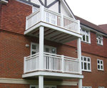 Bespoke hardwood balconies