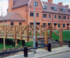 Bespoke hardwood timber bridges