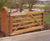 Hardwood timber entrance gates 1