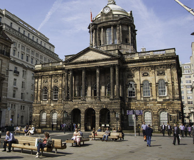 Street furniture for Liverpool's historic Castle Street