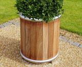 Excel hardwood timber planter - on this page