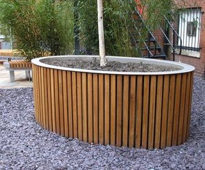 Lime Grove hardwood timber planter