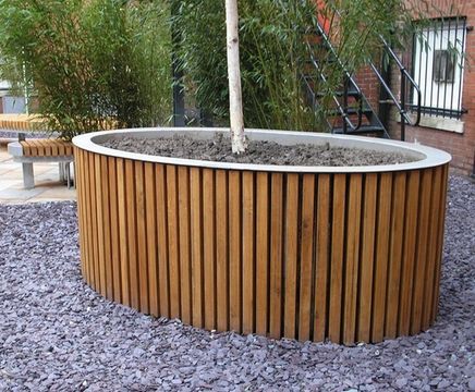 Lime Grove hardwood timber planter
