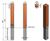 Removable hardwood timber bollard 5