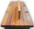 Lancaster hardwood timber double-sided seat 1