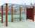 Bespoke hardwood timber and metal bus shelters 0