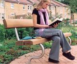 Excel hardwood seat with stainless steel frame - on this page