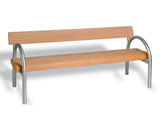 Swansea hardwood and stainless steel seat - on this page