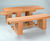 Standard Hardwood Picnic Set - outdoor picnic table and bench set 6