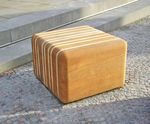 Bale modular hardwood seat