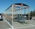External furniture and trolley shelters for supermarket 2
