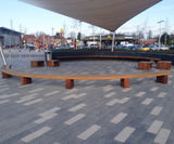 Feature seating for Abbeywood Shopping Park, Bristol - on this page