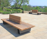 Bespoke hardwood furniture - Victorian park restoration - on this page