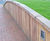 Hardwood retaining wall system 5