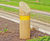 Round profile hardwood bollard 9
