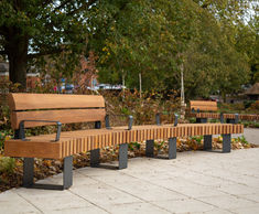 Seating for Peace Garden - Basingstoke War Memorial Park