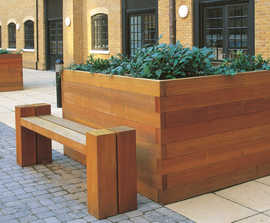 Type 1 hardwood bench