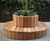 Custom planter seats for public space - St James Market 1