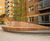 Bespoke curved timber and granite seating - Halkin Arcade, London 3