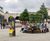 Circular seat design for central plaza - Southgate, Bath 6