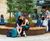 Circular seat design for central plaza - Southgate, Bath 0