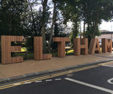 Custom illuminated signs for Eltham High Street - on this page