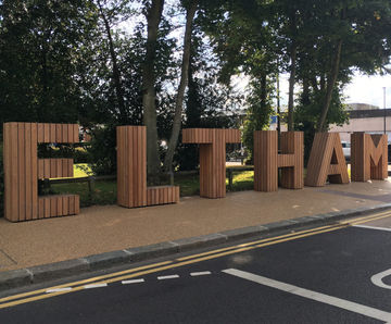 Custom illuminated signs for Eltham High Street