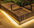 Bespoke illuminated seating - Whitfield Gardens, London 3