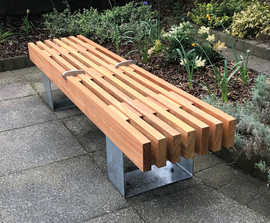 Type 8 hardwood bench