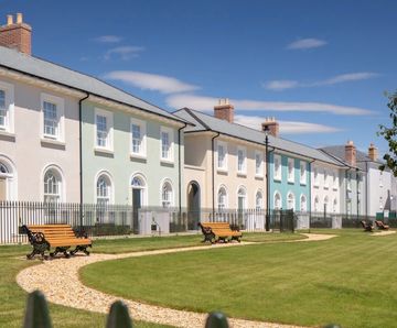 CIS Castle cast Iron and timber seating for Poundbury