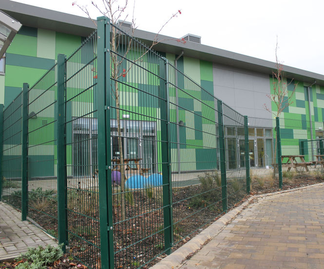 Perimeter fencing for Shireland Hall Primary Academy