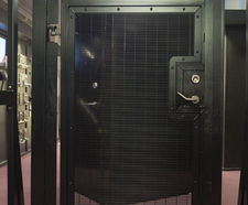 Zaun gate features in Tindall Locks showroom