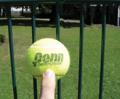 UK's only bespoke tennis mesh fencing system improved