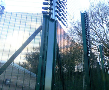 Perimeter security upgrade for power substation