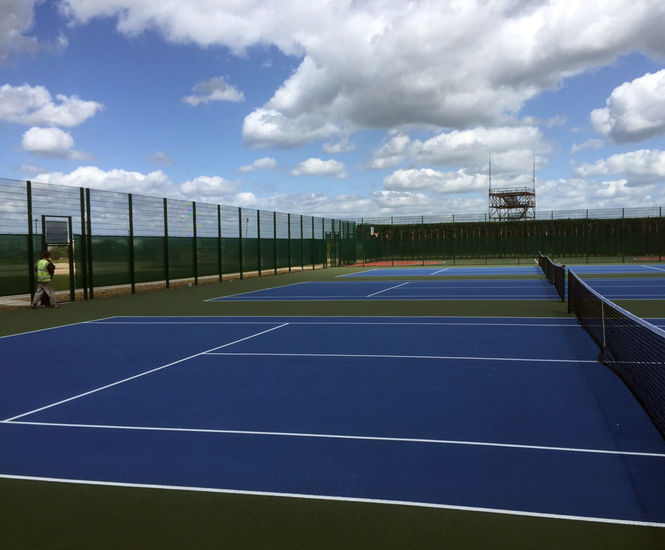 Sports courts for Armed Forces bases