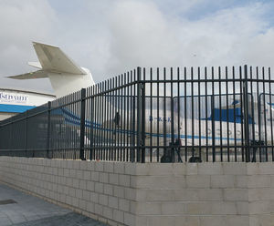 Apex weldless railings installed at Luton Airport