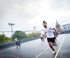 Rooftop MUGA maximises space at West Bromwich UTC