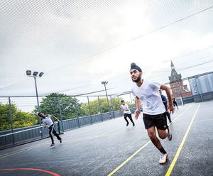 Rooftop MUGA maximises space at West Bromwich UTC