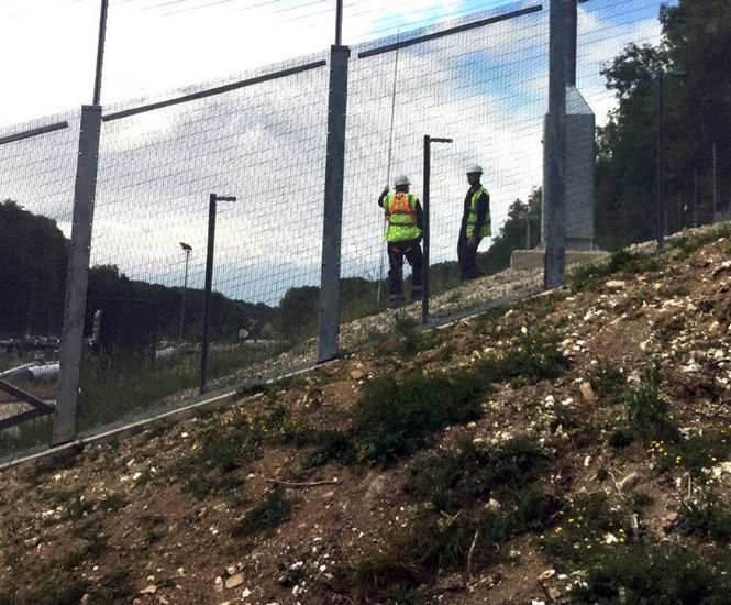 ArmaWeave high-security fencing secures data centre