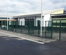 Fencing and playground railings for new primary school
