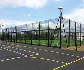 Sports fencing for new-build school's MUGA